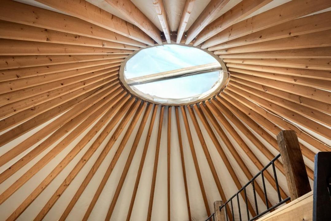 Modern Yurt W River Access, Hot Tub, Wifi & Grill Wardensville Bagian luar foto